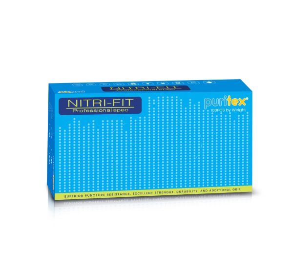 Nitrile Powder Free Examination 240 mm - Blue