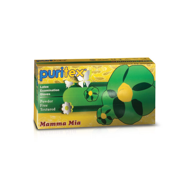 Latex Powder Free Examination Glove 300mm - Natural