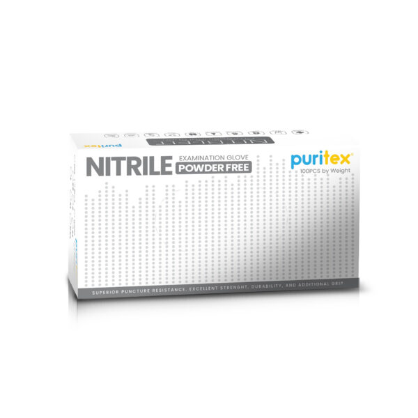 Nitrile Powder Free Examination 240 mm - White